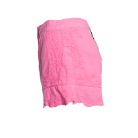 Juliet Dunn Shorts aus Baumwolle in Rosa / Pink