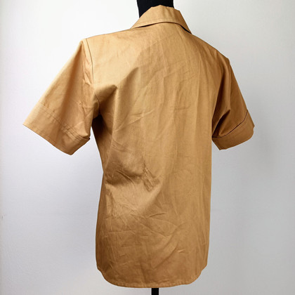 Yves Saint Laurent Blazer Cotton in Brown