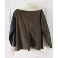 Pinko Jacke/Mantel in Oliv