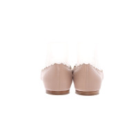Chloé Slippers/Ballerinas Leather in Nude