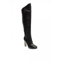 Max Mara Boots Leather in Black