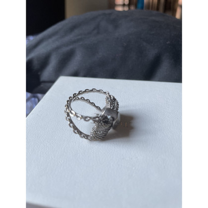 Dior Ring Staal in Zilverachtig