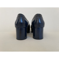 Jil Sander Pumps/Peeptoes Leather in Blue
