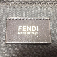 Fendi Schoudertas Canvas in Bruin