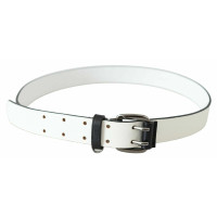 Costume National Belt Leather in White