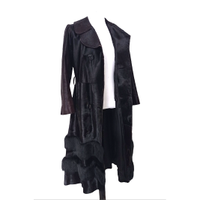 Dolce & Gabbana Jacket/Coat Fur in Black