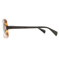 Alexander McQueen Sonnenbrille mit Schildpattmuster