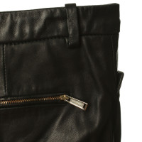 Dsquared2 Leather pants in black