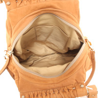 Vic Matie Handtasche aus Leder in Braun