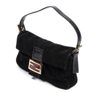 Fendi Baguette Bag Leather in Black