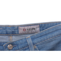 Ag Adriano Goldschmied Jeans en Coton en Bleu