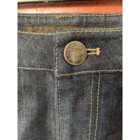 Louis Vuitton Rok Denim in Blauw