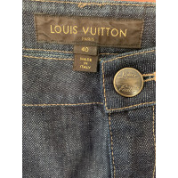 Louis Vuitton Rok Denim in Blauw