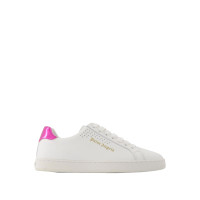 Palm Angels Sneakers aus Leder in Rosa / Pink