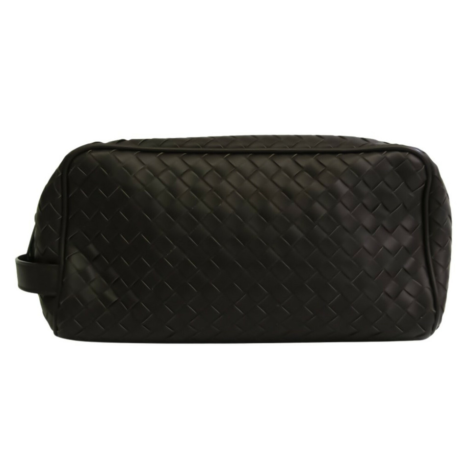 Bottega Veneta Clutch Bag Leather in Brown