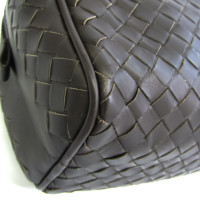 Bottega Veneta Clutch Bag Leather in Brown