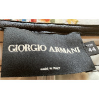 Giorgio Armani Jas/Mantel Leer in Wit