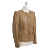 Rena Lange Light brown leather jacket