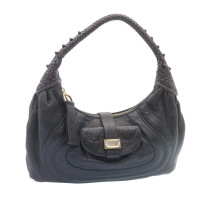 Fendi Borsa a tracolla in Pelle in Blu