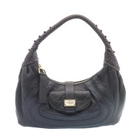 Fendi Borsa a tracolla in Pelle in Blu