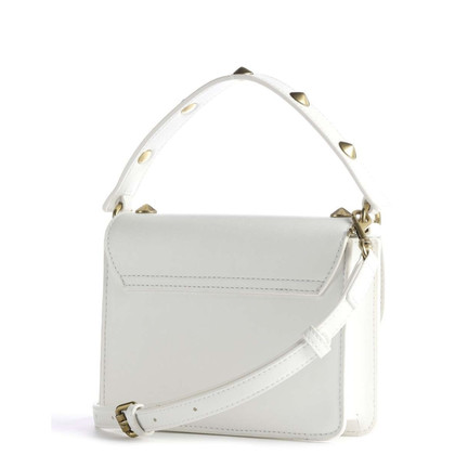 Versace Reisetasche aus Leder in Weiß