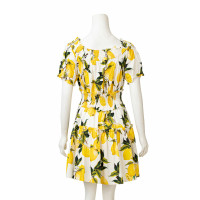Dolce & Gabbana Dress Cotton in Yellow
