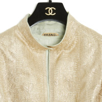Chanel Giacca/Cappotto in Seta in Oro