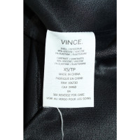 Vince Kleid aus Viskose in Schwarz