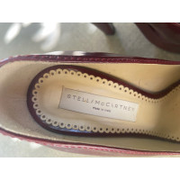 Stella McCartney Sandals Leather in Bordeaux