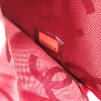 Chanel Handtasche aus Canvas in Rot