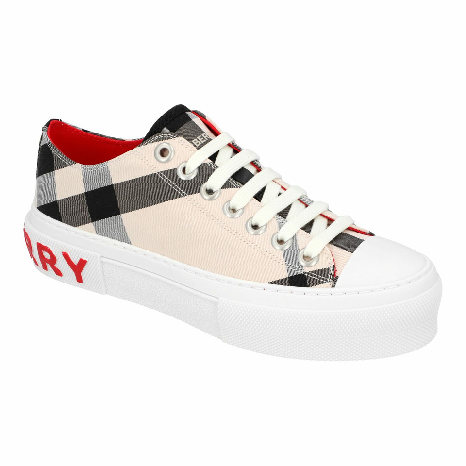 Burberry Sneakers Katoen in Wit