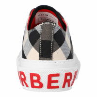 Burberry Sneakers aus Baumwolle in Weiß