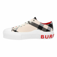 Burberry Sneaker in Cotone in Bianco