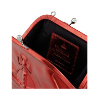 Vivienne Westwood Travel bag Leather in Red