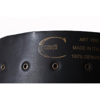 Just Cavalli Gürtel aus Leder in Schwarz