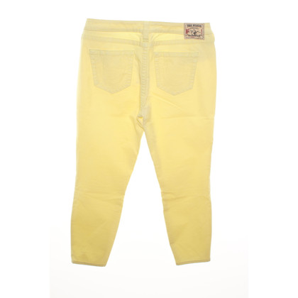 True Religion Trousers in Yellow