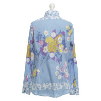 Etro Shirt blouse with a floral pattern