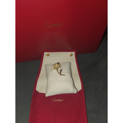 Cartier Brosche aus Gelbgold in Gold