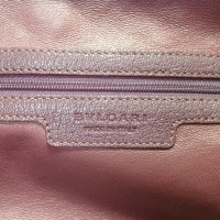 Bulgari Handtasche aus Leder in Bordeaux