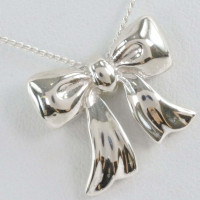 Tiffany & Co. Necklace Silver in Silvery