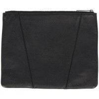 Vince Clutch Bag Leather in Black