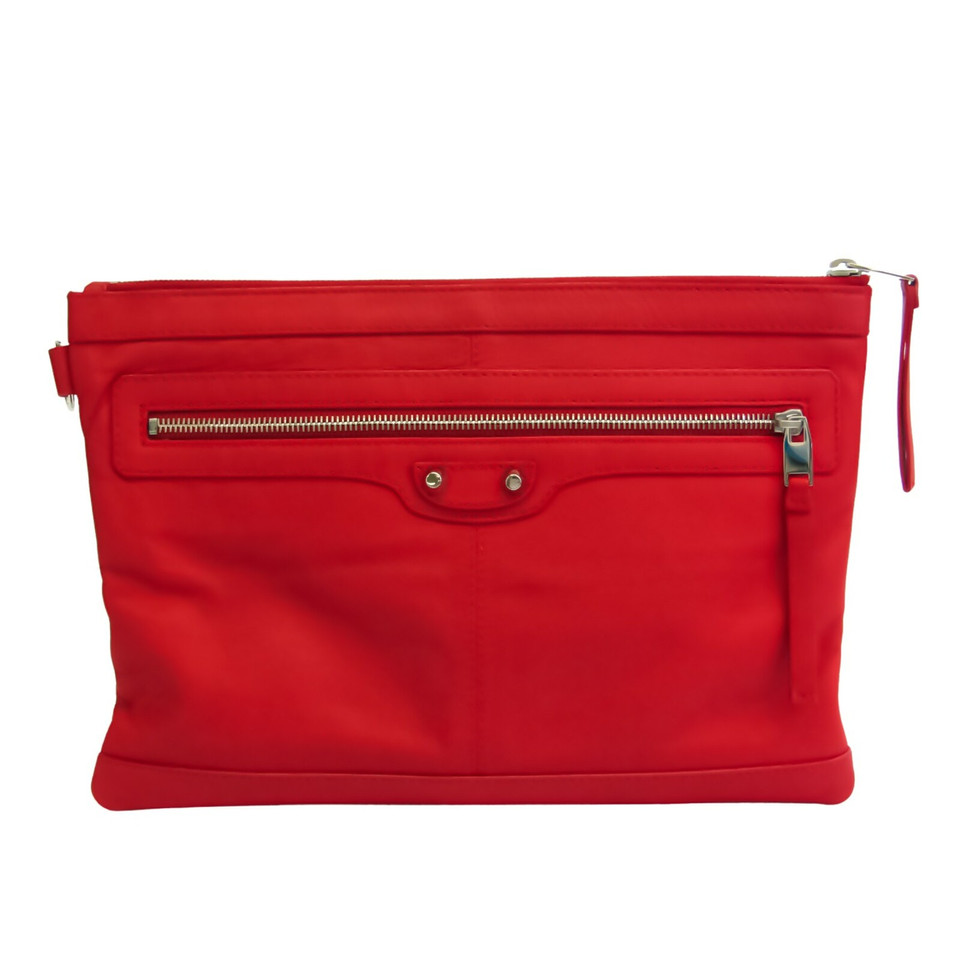 Balenciaga Rood leren etui