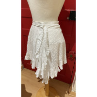 Isabel Marant Jupe en Coton en Blanc