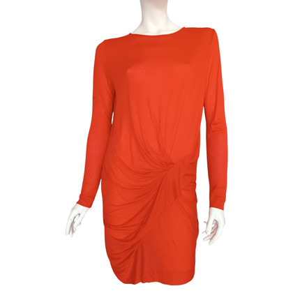 By Malene Birger Kleid aus Viskose in Rot