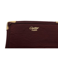Cartier Tasje/Portemonnee Leer in Rood