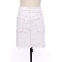 3x1 Skirt Cotton in White