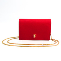 Burberry Jessie Portemonnaie Leather in Red