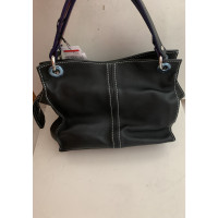 Proenza Schouler Curl Top Handle Bag in Pelle in Nero