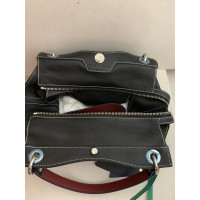 Proenza Schouler Curl Top Handle Bag in Pelle in Nero