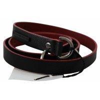 Costume National Ceinture en Cuir en Noir